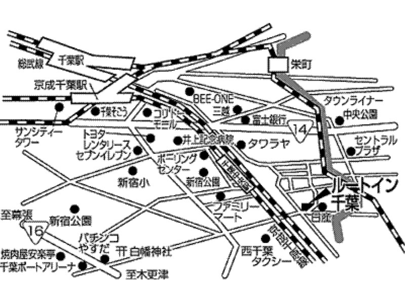 Hotel Route-Inn 千叶 外观 照片